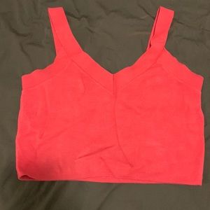 Dark pink/ red tank